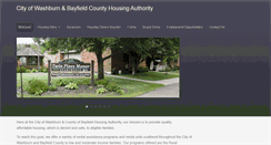 Desktop Screenshot of bayfieldcountyhousing.org